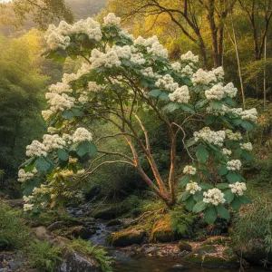 Heptacodium micanioides