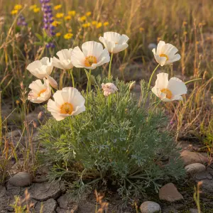 Eschscholzia californica 'Ivory Castle'