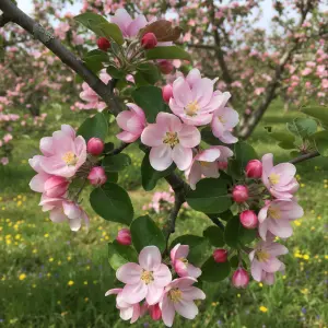 Malus domestica 'Tickled Pink'