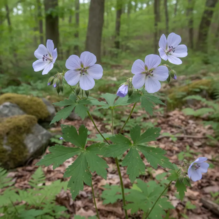 Geranium sylvaticum 'Ice Blue'