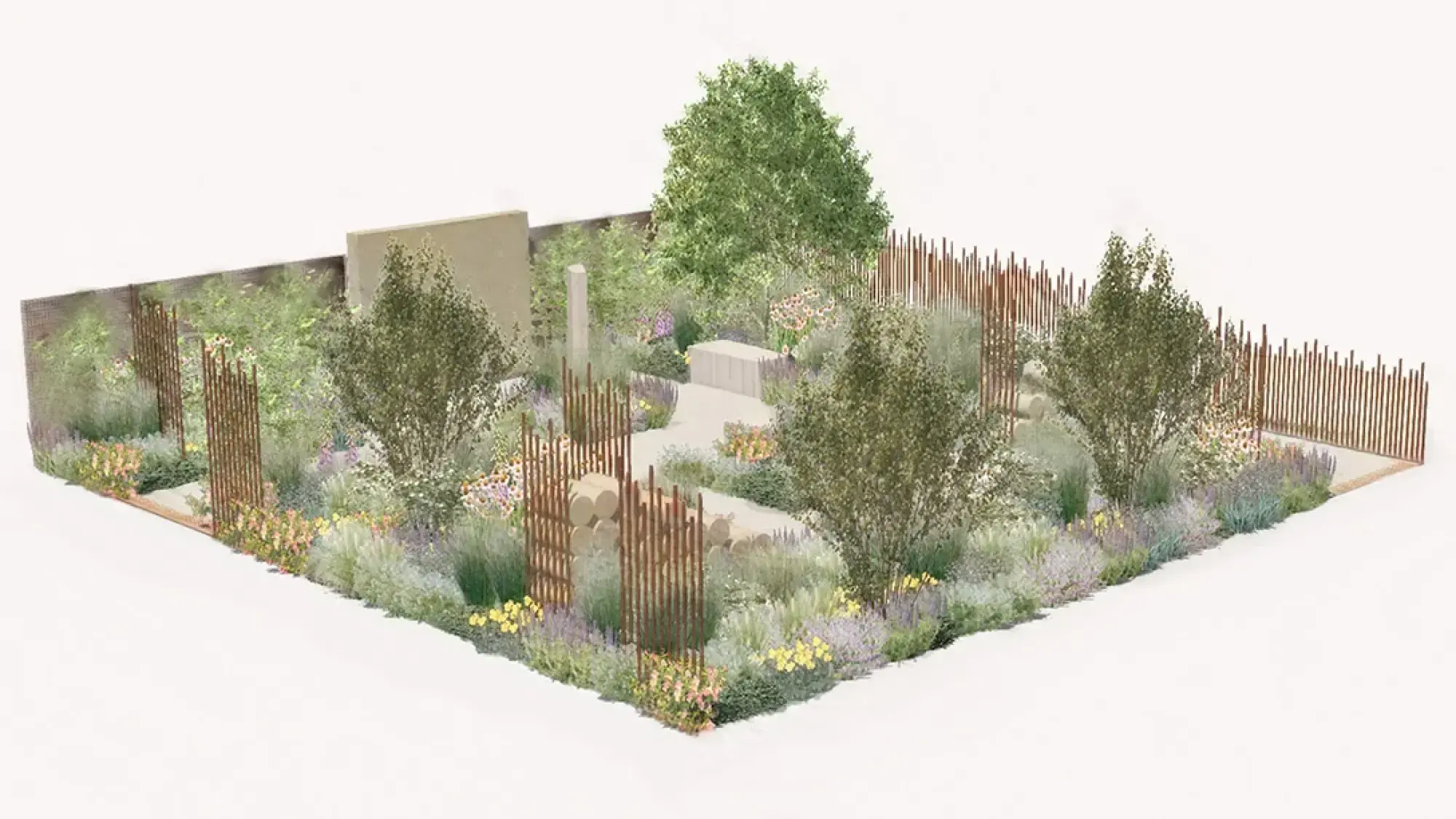 The RHS Crafted from Nature Garden