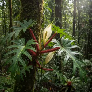 Philodendron squamiferum