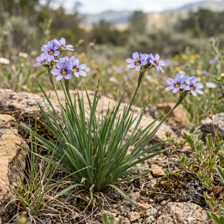 Sisyrinchium biscutella