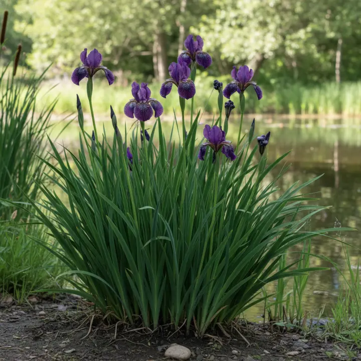 Iris sibirica 'Tropic Night'