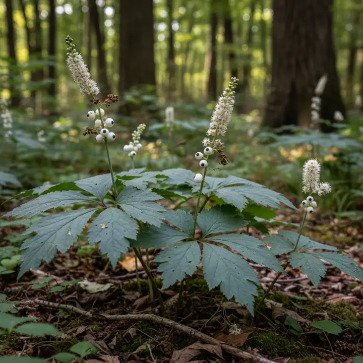 Actaea pachypoda 'Misty Blue'