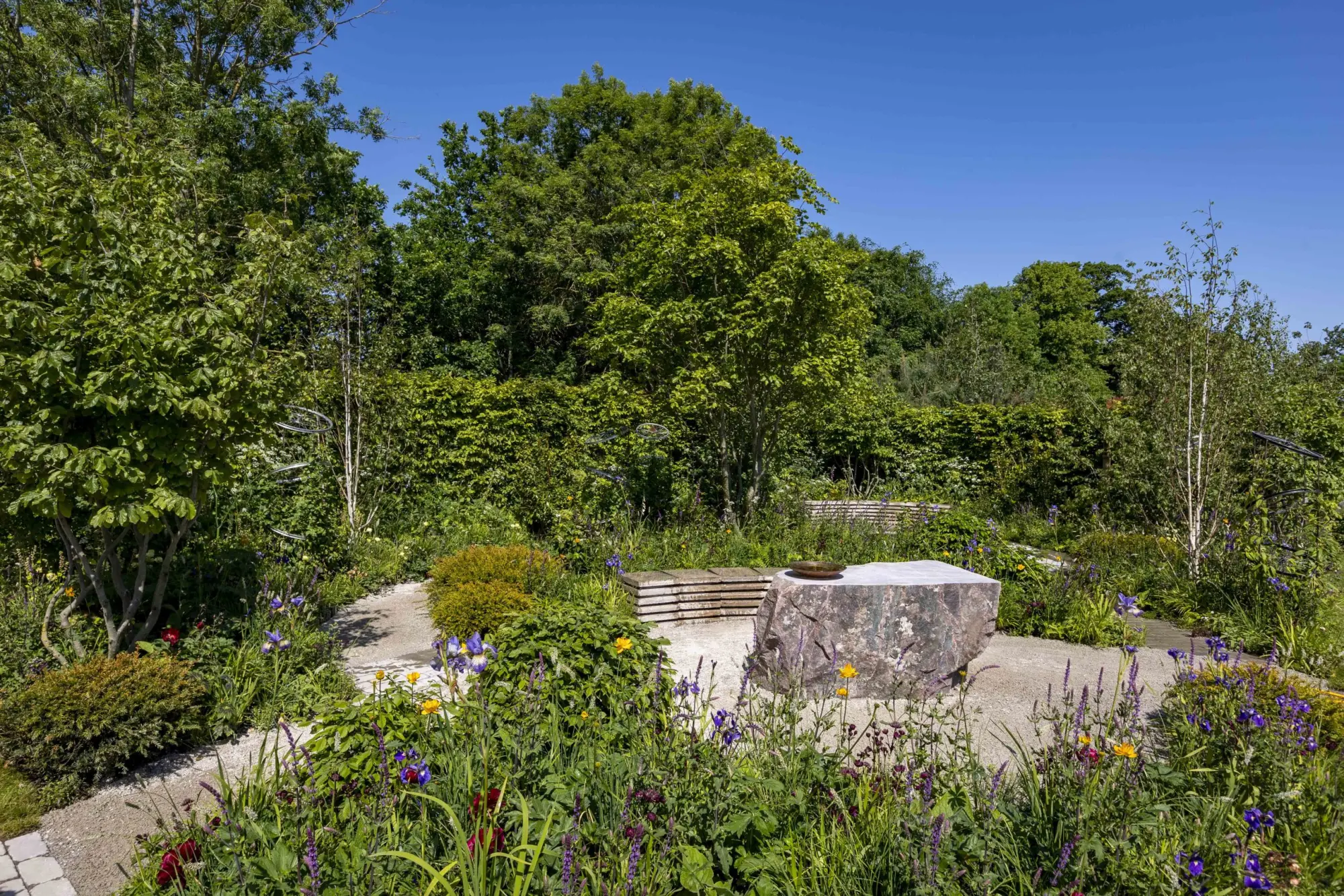 'Recycled, Reused and Refilled' Sculptural Garden