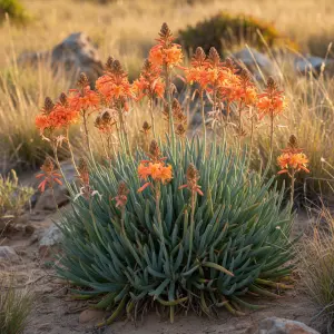 Bulbine frutescens 'Avera Sunset Orange'