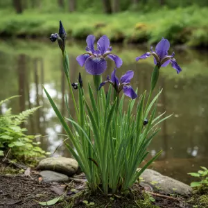 Iris sibirica 'Tropic Night'