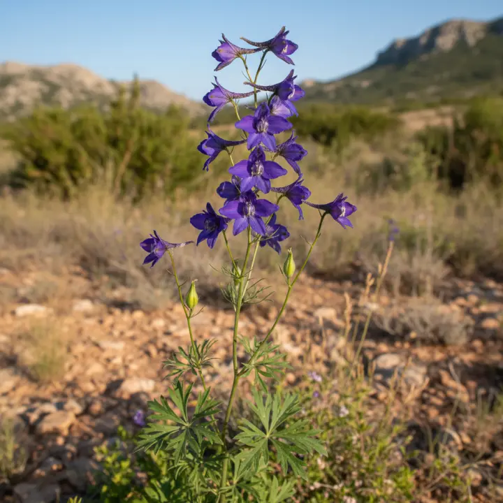 Delphinium peregrinum