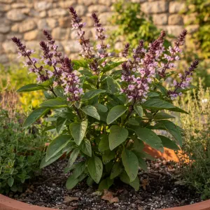 Ocimum basilicum 'Velvet Spice F1'