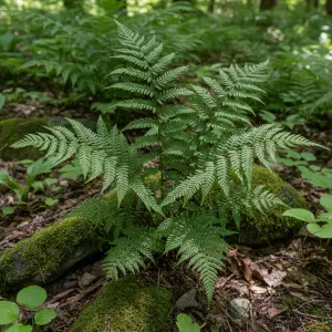 Polystichum setiferum 'Congestum Cristatum'
