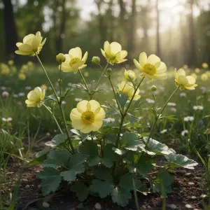Ranunculus acris 'Citrinus'