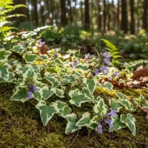 Nepeta hederacea 'Variegata'