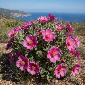Cistus × purpureus