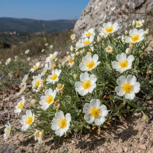 Helianthemum 'The Bride'