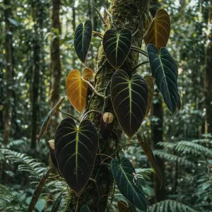 Philodendron melanochrysum