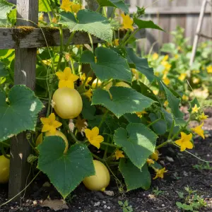 Cucumis sativus 'Crystal Lemon'