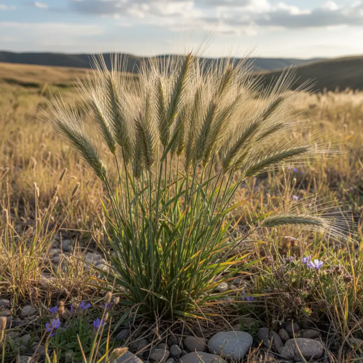 Hordeum jubatum
