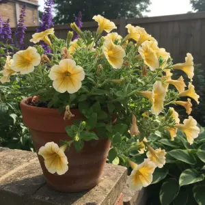 Petunia hybrida 'Golden Harvest'