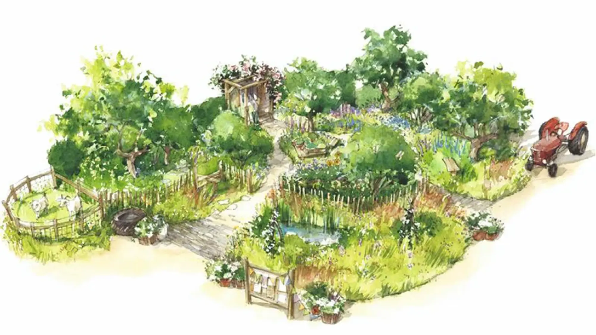 The Archers' 75th Anniversary Garden
