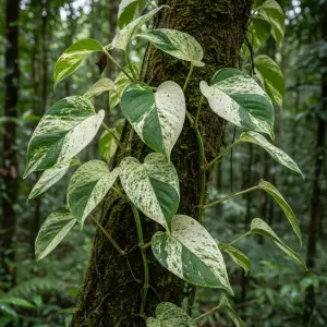 Epipremnum aureum 'Marble Queen'