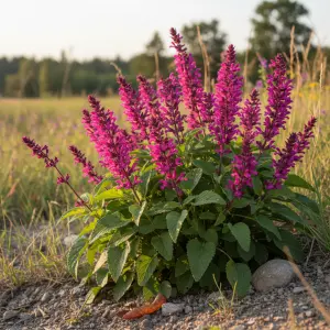 Salvia × sylvestris 'Rose Marvel'