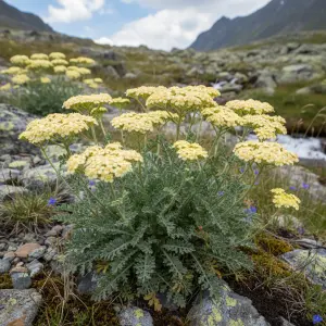Achillea × lewisii 'King Edward'