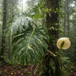 Monstera deliciosa 'Thai Constellation'