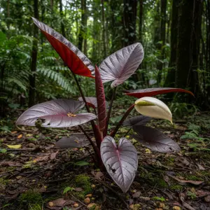 Alocasia x amazonica 'Imperial Red'