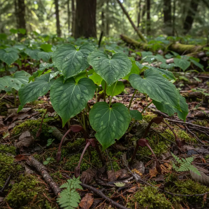 Asarum caudatum
