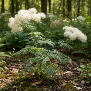 Thalictrum aquilegiifolium 'Nimbus White'